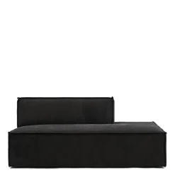 The Jagger Lounger Right, celtic weave, caviar