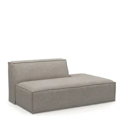 The Jagger Lounger Right, washed cotton, stone