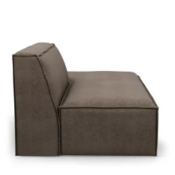 The Jagger Lounger Right, bouclé, hedgehog