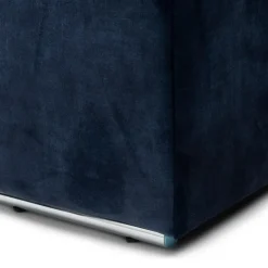 The Mark II Armrest, velvet, estate blue