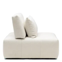 The Mark II Center XL, bouclé, simply white