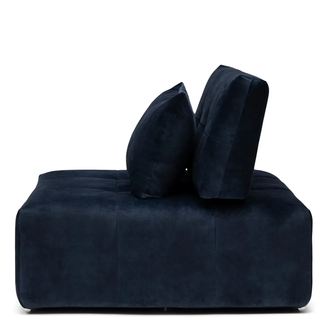 The Mark II Center XL, velvet, estate blue