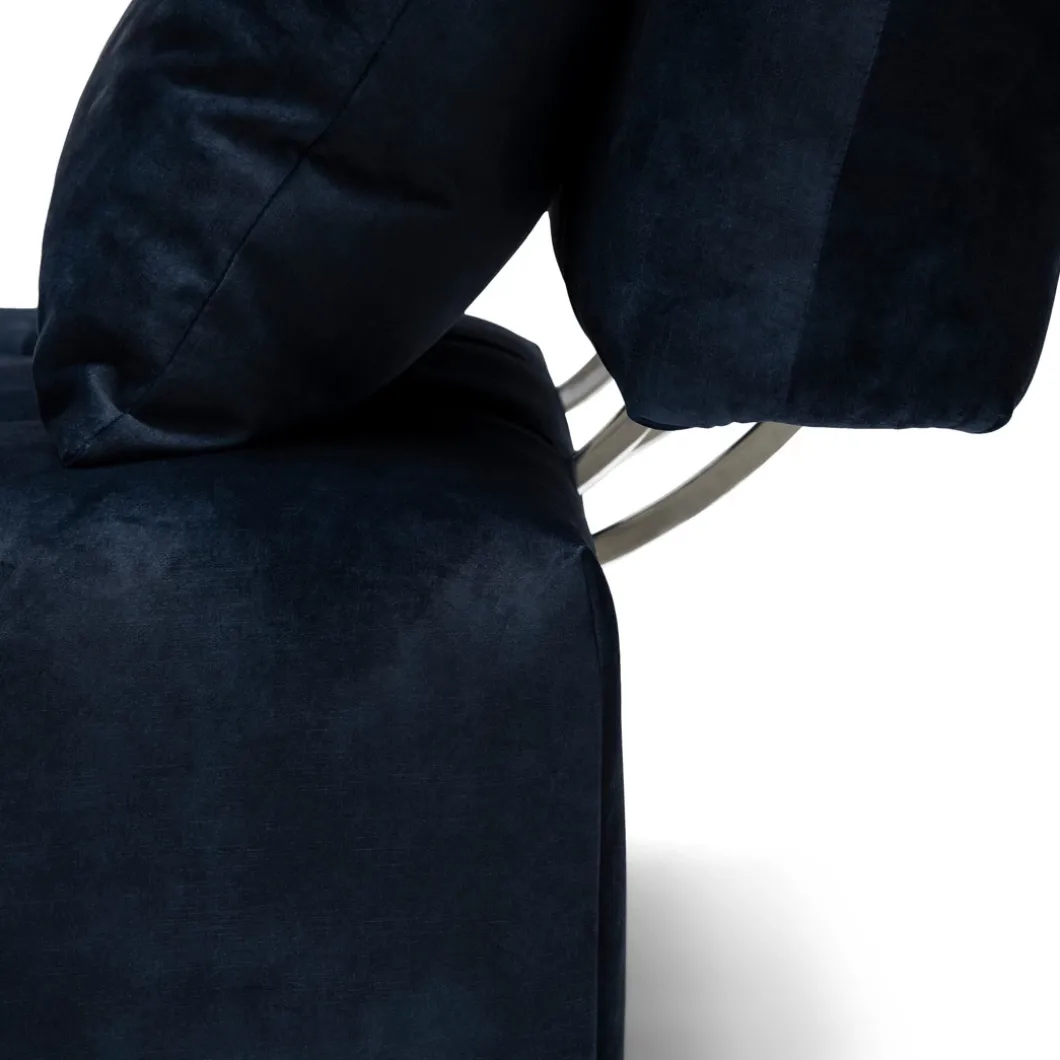 The Mark II Center XL, velvet, estate blue