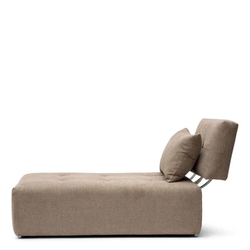 The Mark II Chaise Longue, celtic weave, melting silver