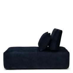 The Mark II Chaise Longue, velvet, estate blue