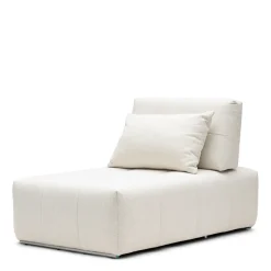 The Mark II Chaise Longue, bouclé, simply white