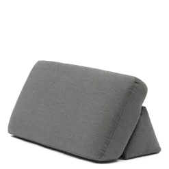 Verona Outdoor Backcushion, sunbrella solid, flanelle