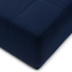 Verona Outdoor Footstool XL, sunbrella solid, blazer