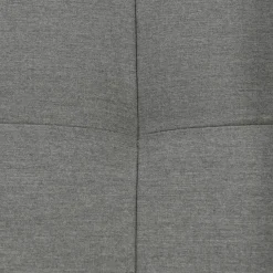 Verona Outdoor Footstool, sunbrella solid, flanelle