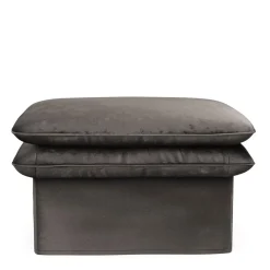 Voetenbank Continental, Grimaldi Grey, 105x90