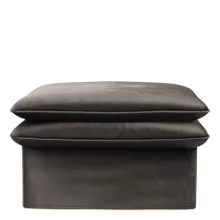 Voetenbank Continental, Grimaldi Grey, 105x90