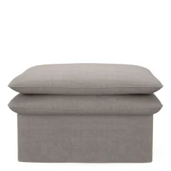 Voetenbank Continental, Stone, 105x90