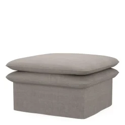 Voetenbank Continental, Stone, 105x90