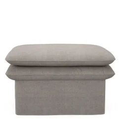 Voetenbank Continental, Stone, 80 x 80