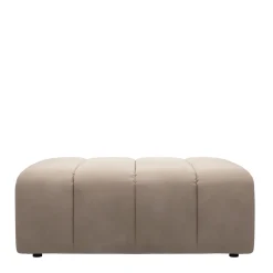 Voetenbank Dazzle, Taupe