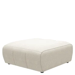 Voetenbank Martinique, Antique White, Rich Tweed