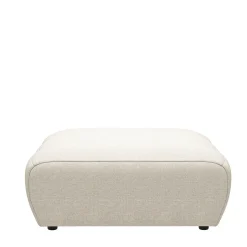 Voetenbank Martinique, Antique White, Rich Tweed