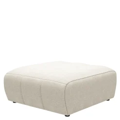 Voetenbank Martinique, Antique White, Rich Tweed