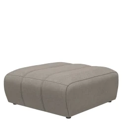 Voetenbank Martinique, Stone, Washed Cotton