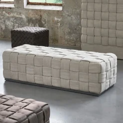 Voetenbank Room 48, Fabulous Flax, 160x60