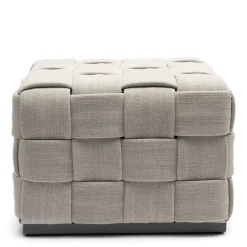 Voetenbank Room 48 Metal Frame Fabulous Flax