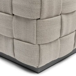 Voetenbank Room 48 Metal Frame Fabulous Flax