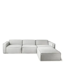 Voetenbank The Jagger, Ash Grey