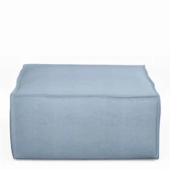 Voetenbank The Jagger, Ice Blue