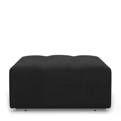 Voetenbank The Mark II, Caviar, 90x75