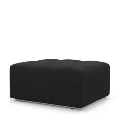 Voetenbank The Mark II, Caviar, 90x75