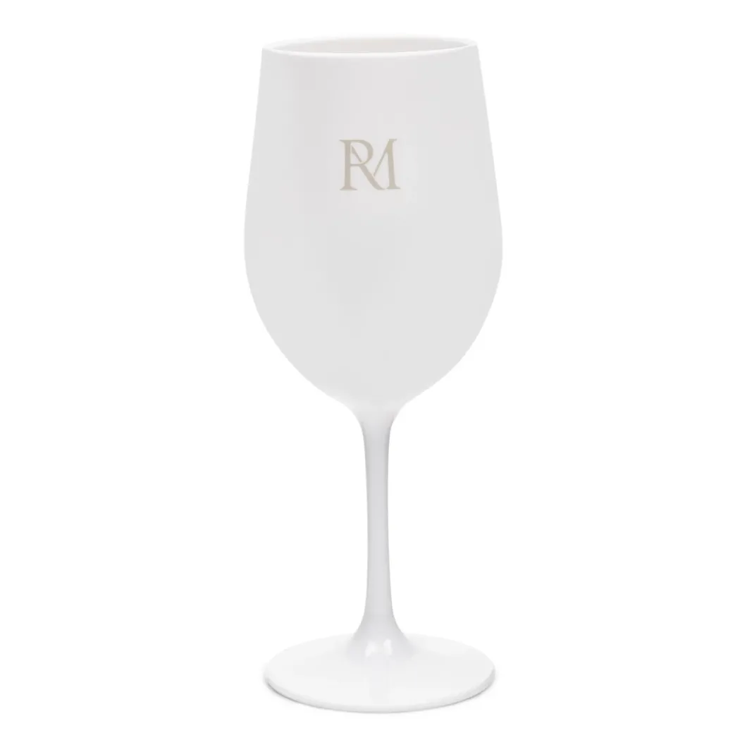 Wijnglas RM Monogram Outdoor, wit