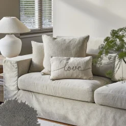 XL Bank Miles, Claudy Flax, Copperfield Weave