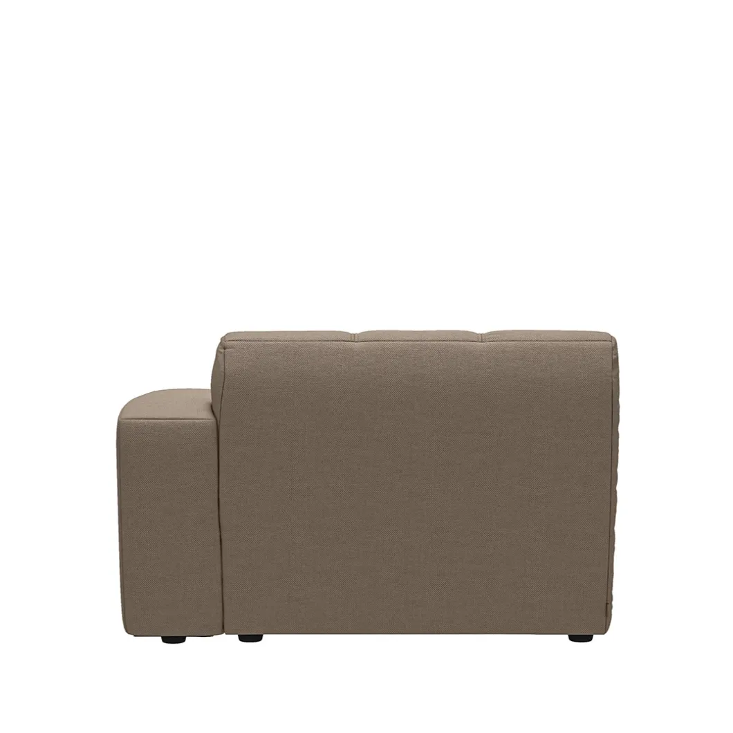 Zitelement Hoek Rechts Martinique, Natural, Washed Cotton