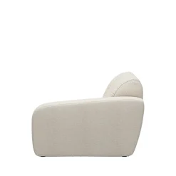 Zitelement Hoek Rechts Martinique, Antique White, Rich Tweed