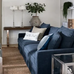 3,5-zitsbank Lennox, Denim Blue