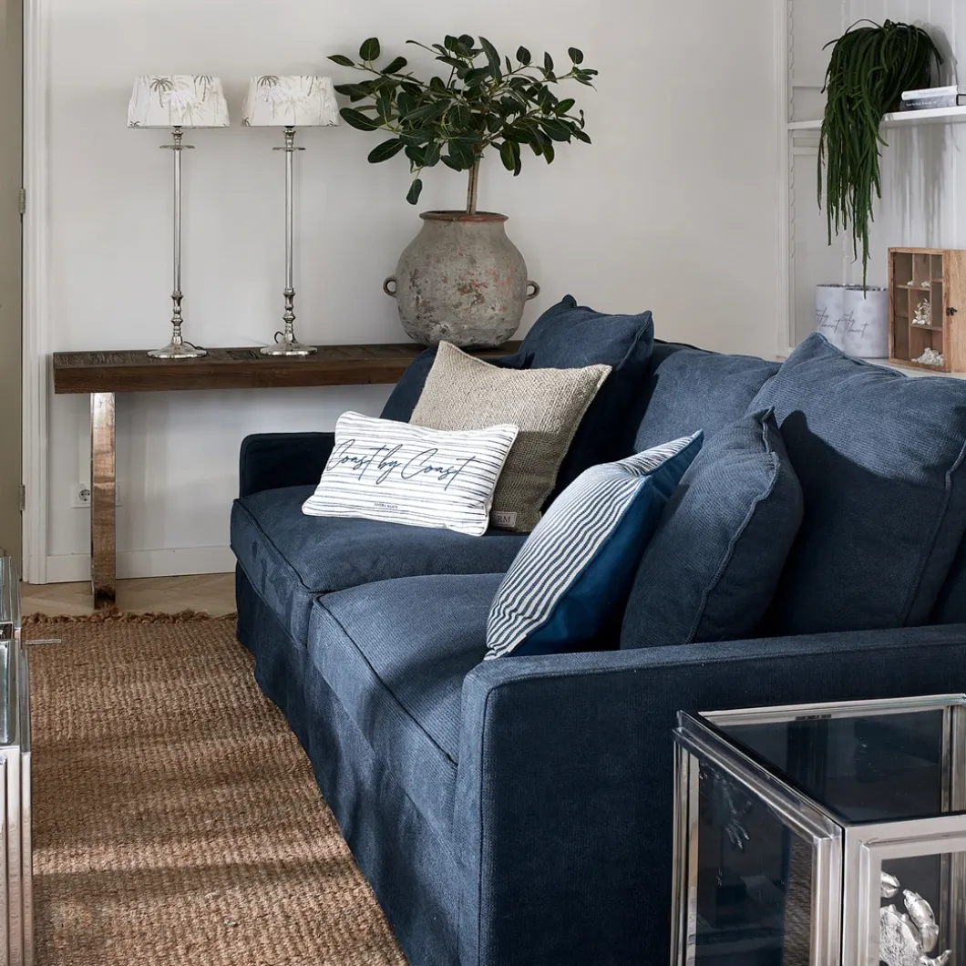 3,5-zitsbank Lennox, Denim Blue