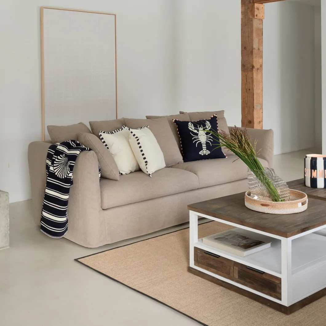 3,5-zitsbank Lille, Flax new