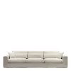 5-zitsbank Miles, Antique White
