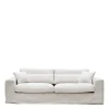 3,5-zitsbank Miles, Antique White