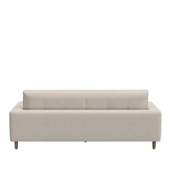 3,5-zitsbank Nelson, Satin Shell, Chenille Jacquard