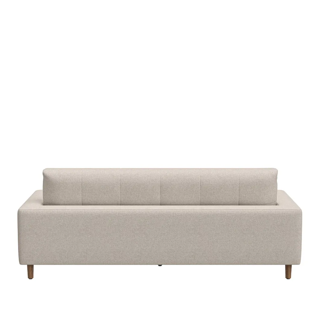 3,5-zitsbank Nelson, Satin Shell, Chenille Jacquard