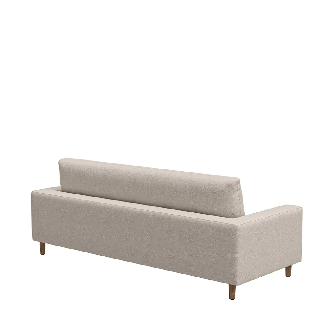 3,5-zitsbank Nelson, Satin Shell, Chenille Jacquard