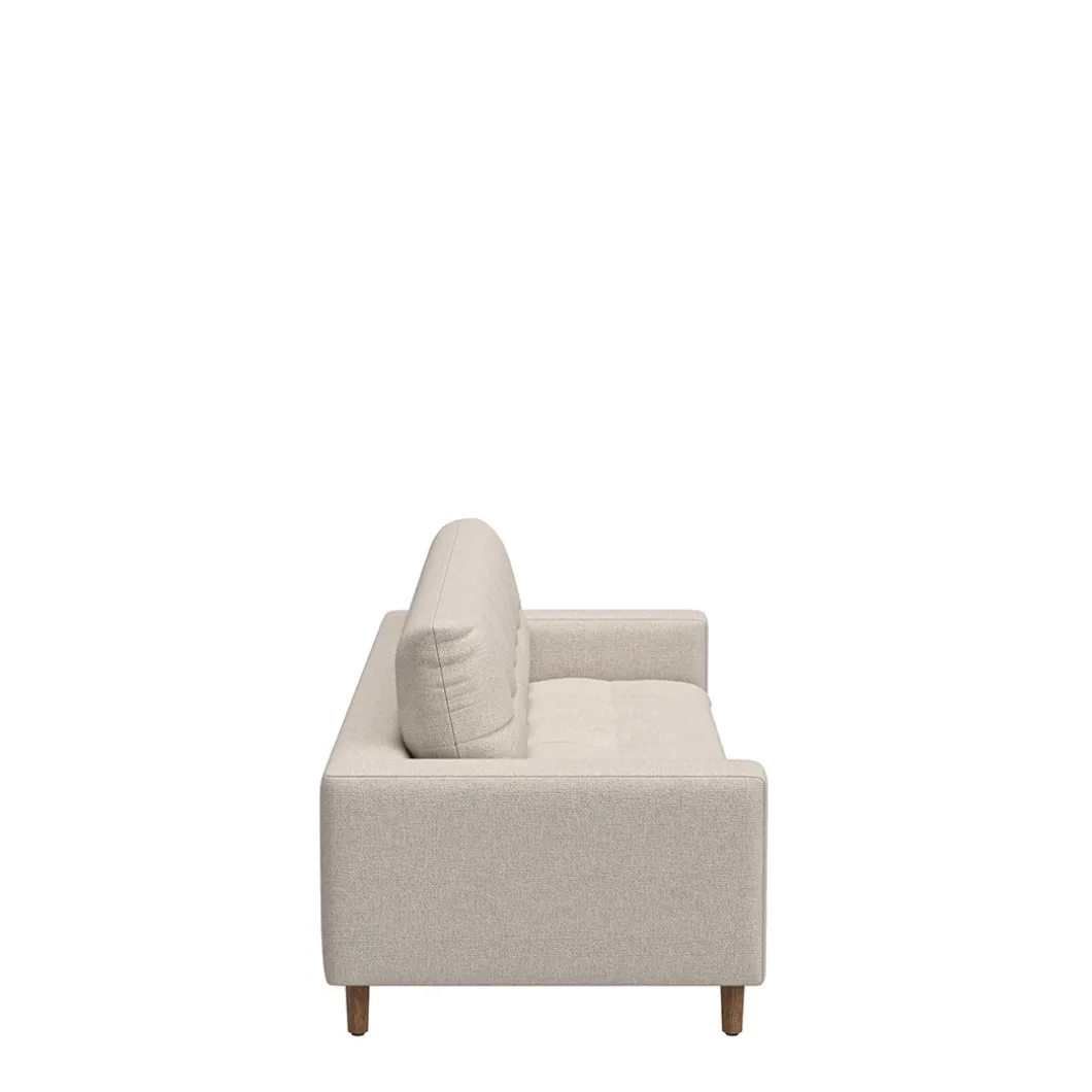 3,5-zitsbank Nelson, Satin Shell, Chenille Jacquard