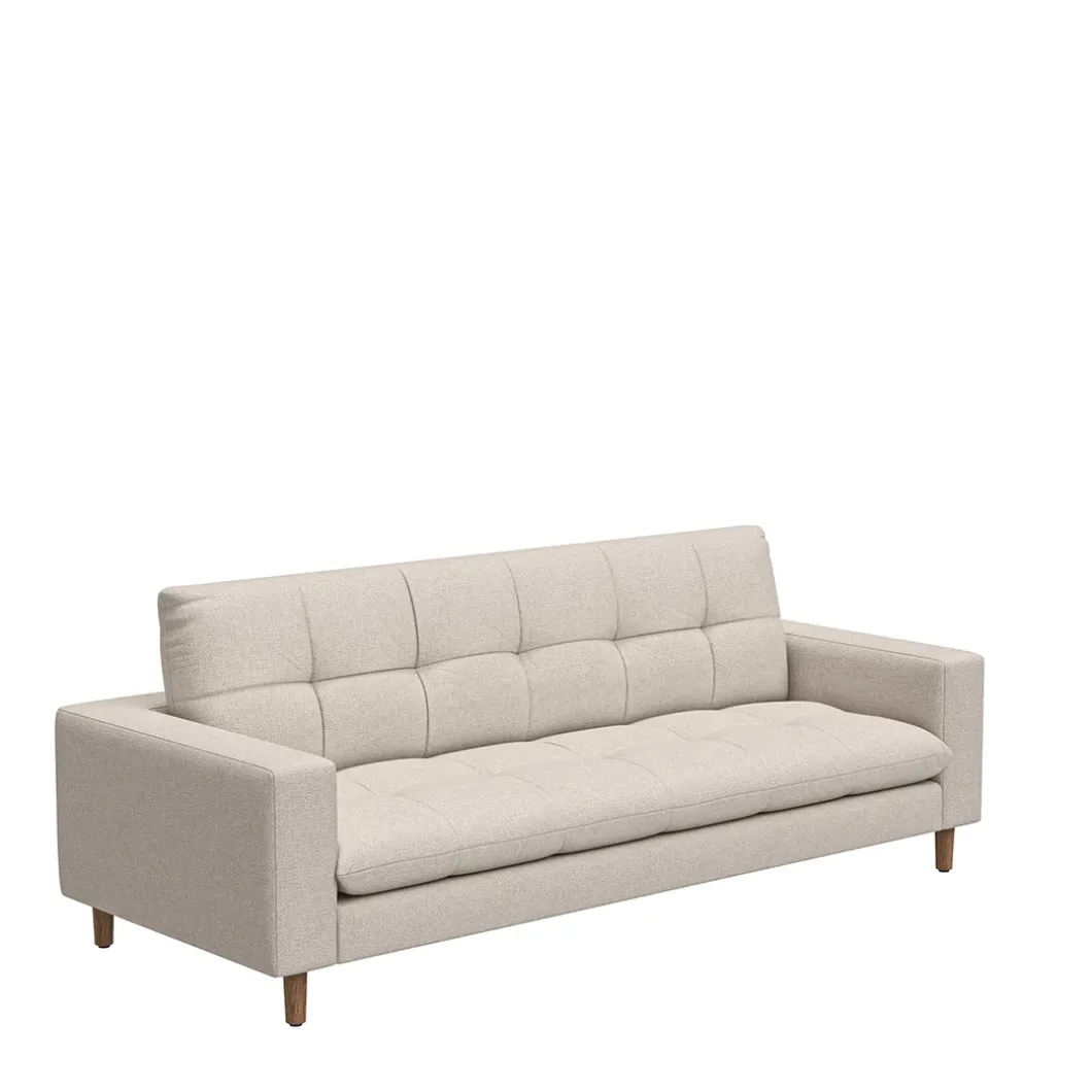 3,5-zitsbank Nelson, Satin Shell, Chenille Jacquard