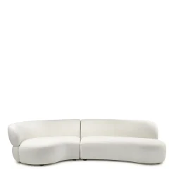 2,5-zitsbank San Remo, Arm Links, Simply White