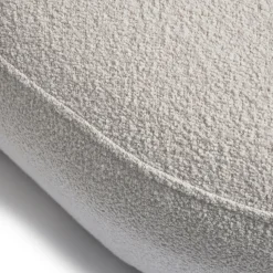 3,5-zitsbank San Remo, Arm Links, Natural Grey