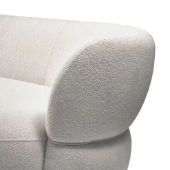 2,5-zitsbank San Remo, Arm Rechts, Natural Grey