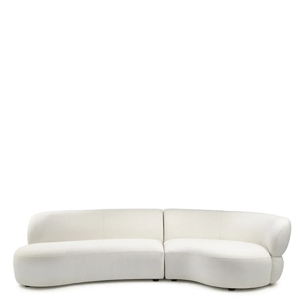 2,5-zitsbank San Remo, Arm Rechts, Simply White