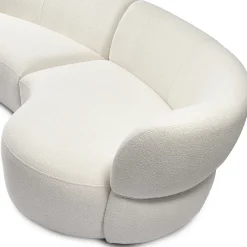 2,5-zitsbank San Remo, Arm Rechts, Simply White