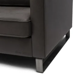 3,5-zitsbank West Houston, anthracite grey